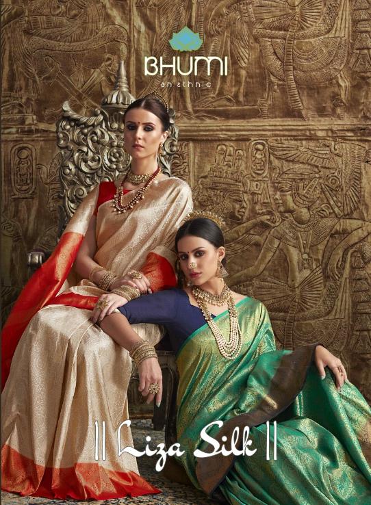 Bhumi Liza Silk Designer Silk Traditional Sarees Collection ...