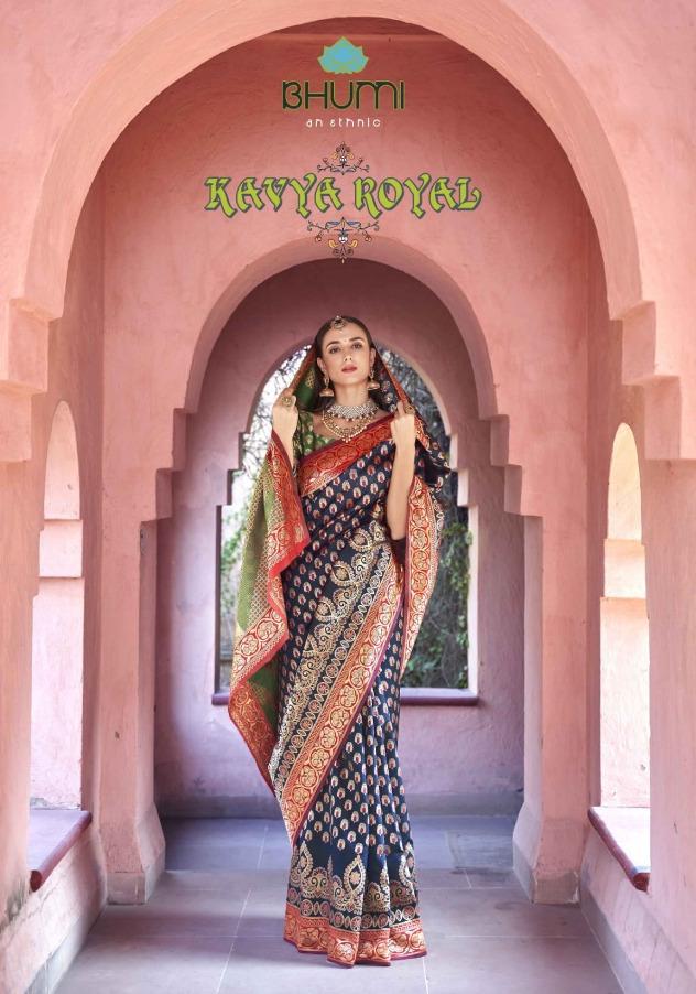 Bhumi Kavya Royal Heavy Designer Silk Traditional Sarees Col...