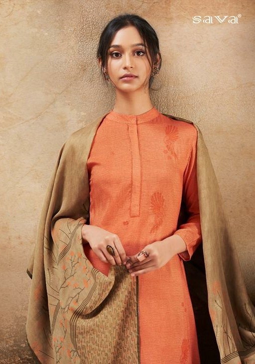 Ganga Sava Grace Designer Modal Dress Material Collection At...