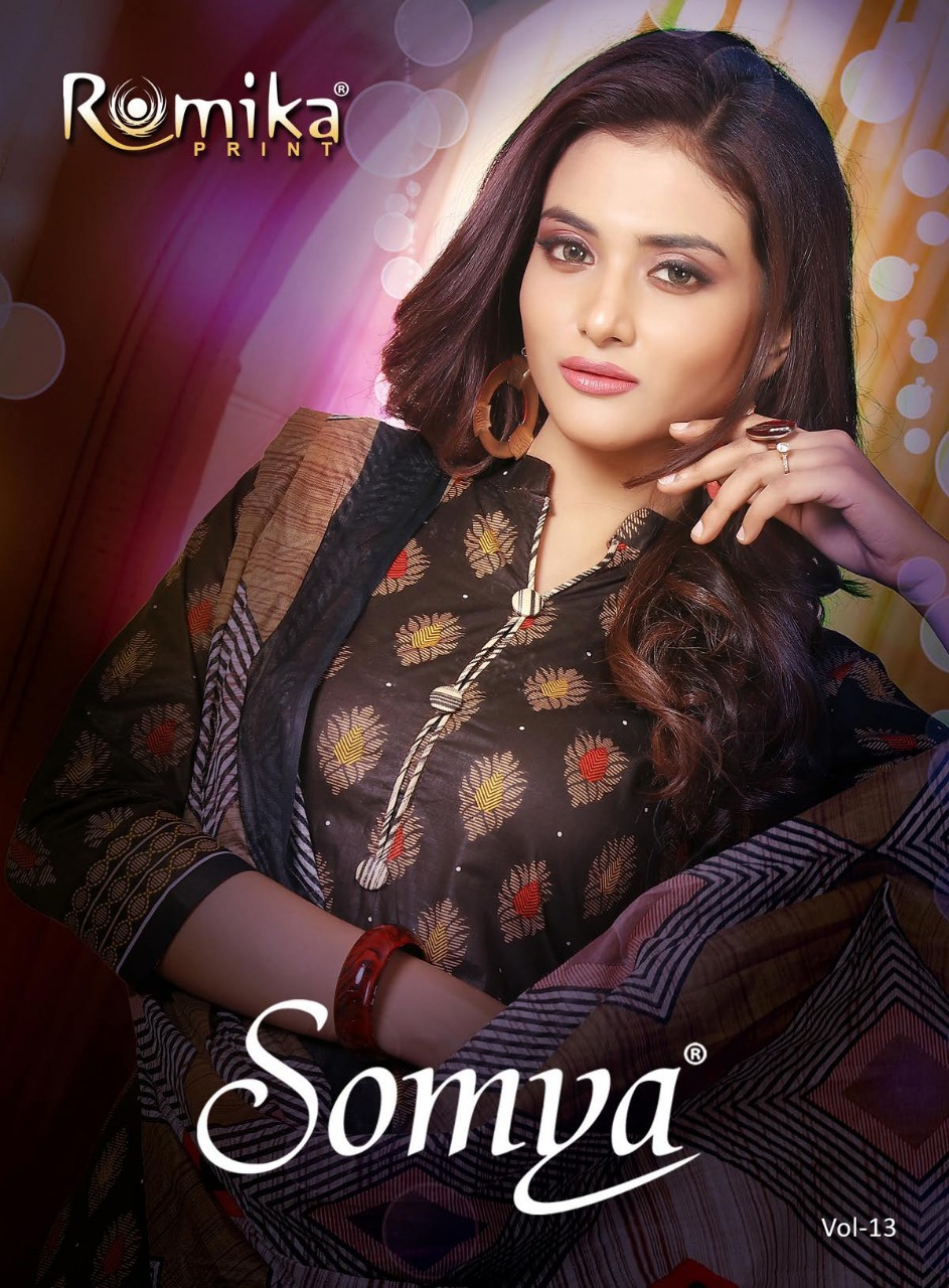 Romika Somya Vol 13 Printed Cotton Dress Material Collection...
