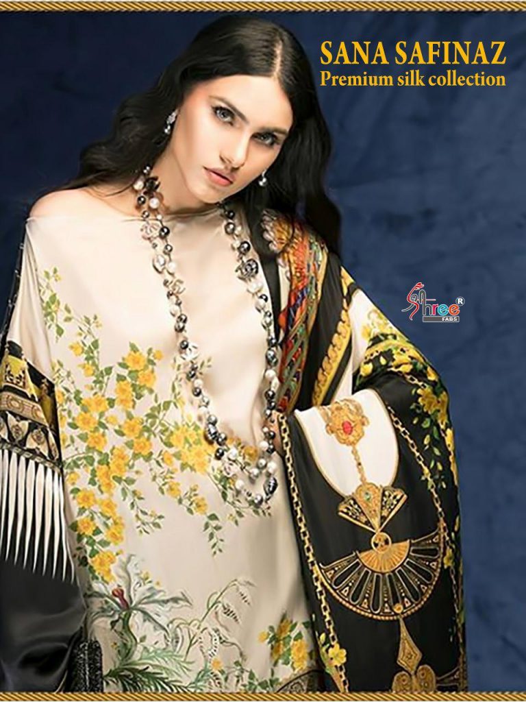 Shree Fabs Sana Safinaz Premium Silk Collection Digital Prin...