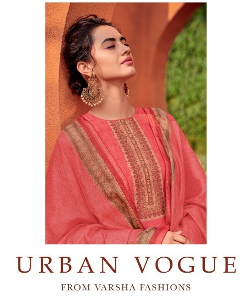 Varsha Fashion Urban Vogue Muslin Cotton Digital Print Salwa...