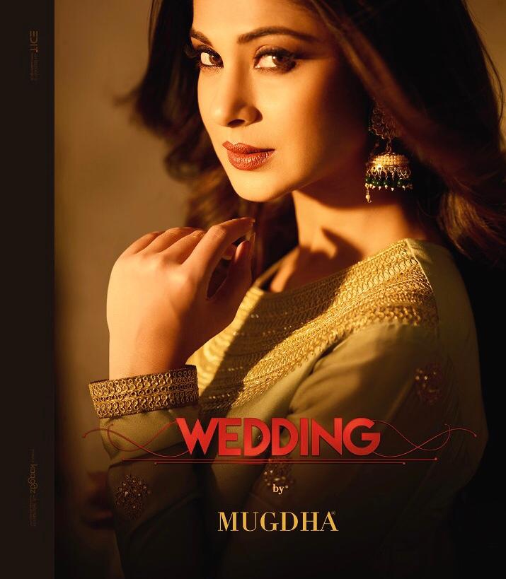 Mugdha Wedding Heavy Designer Party Wear Fancy Fabric With E...
