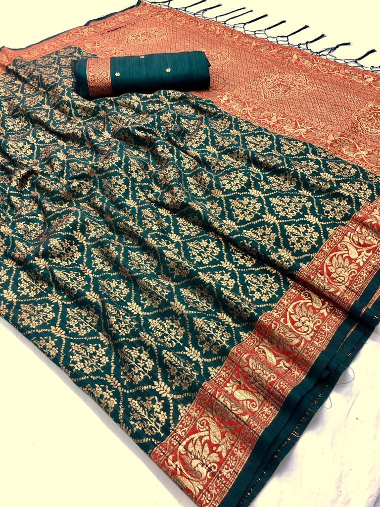Rajkanya Heavy Designer Soft Weaving Silk Sarees Collection ...
