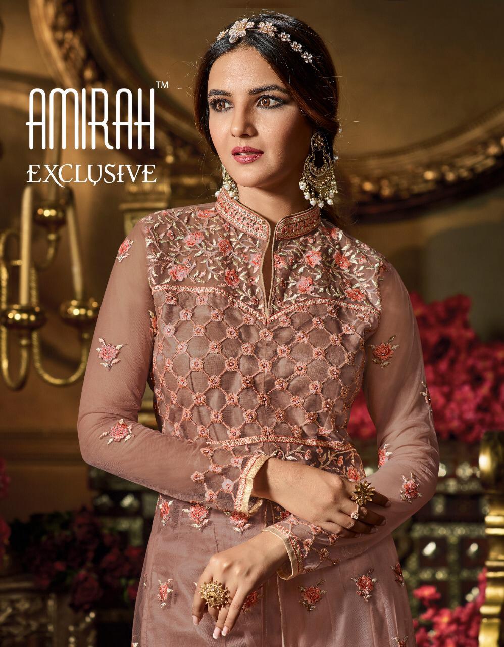 Amirah Fashion Amirah Exclusive Heavy Net With Heavy Embroid...