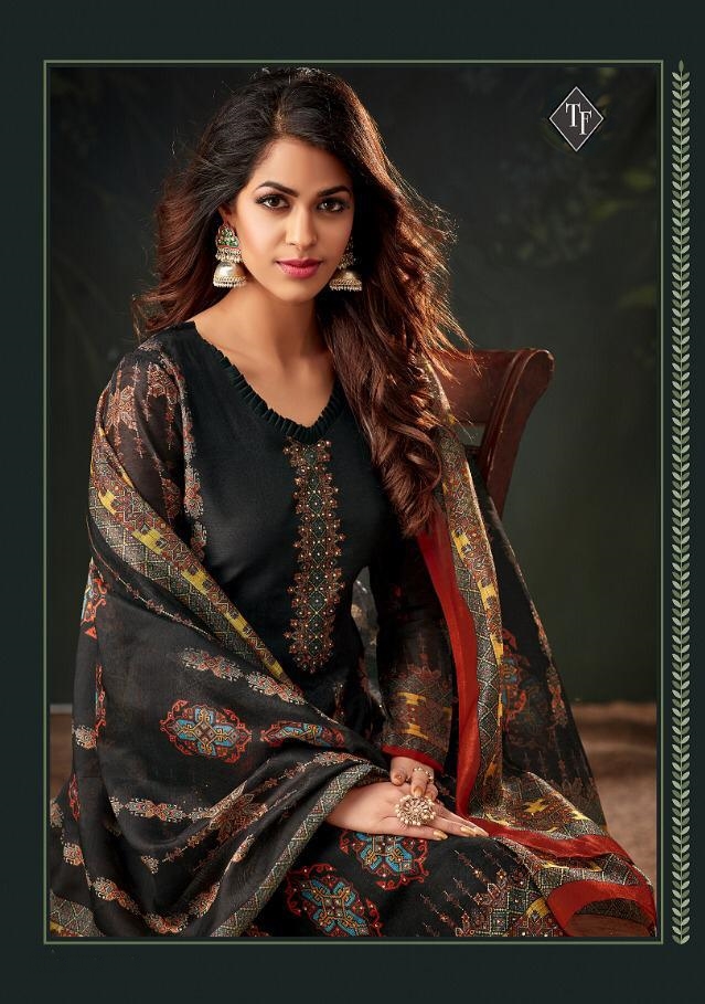 Tanishk Fashion Alina Vol 2 Digital Printed Pure Chanderi Ko...