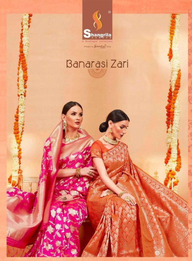 Shangrila Banarasi Zari Designer Banarasi Silk Wedding Wear ...