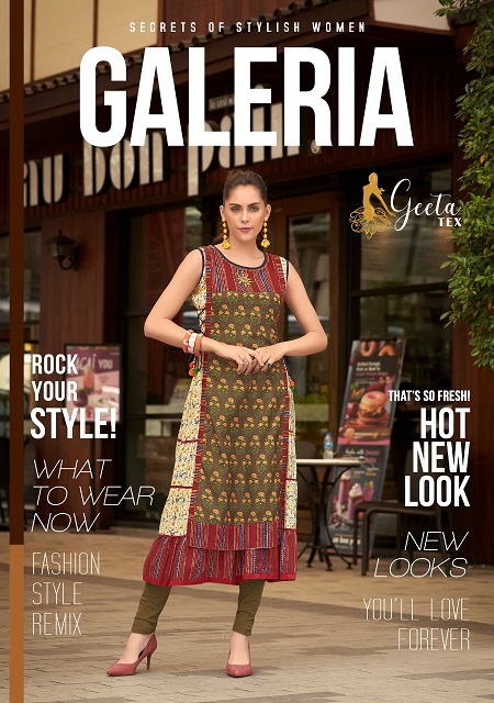 Geeta Tex Galleria Designer Printed Fancy Readymade Stylish ...