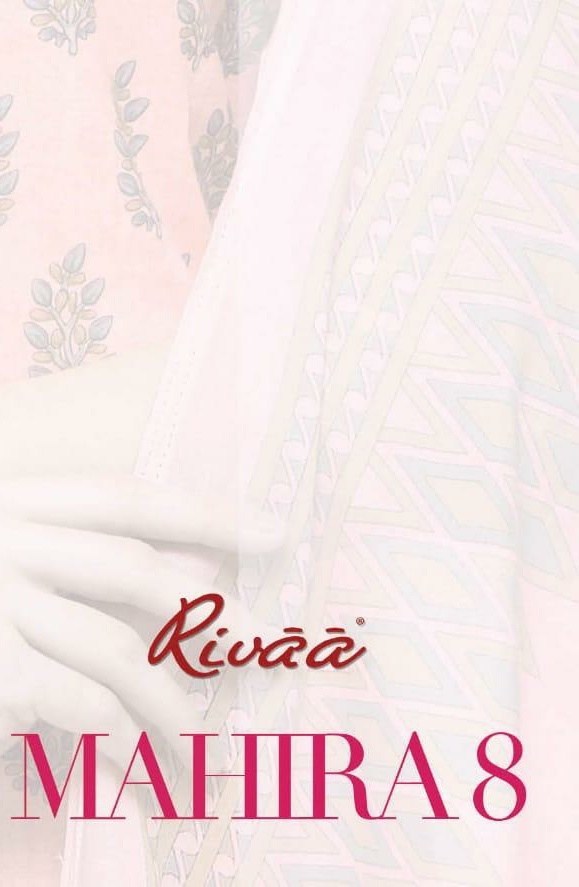 Rivaa Exports Mahira Vol 8 Printed Pure Cotton Dress Materia...