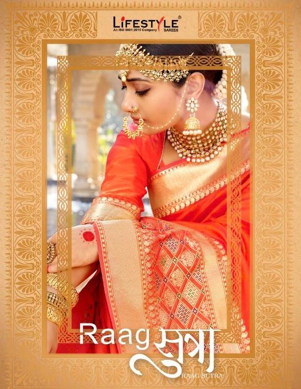 Lifestyle Sarees Raagsutra Heavy Pure Banarasi Silk Sarees A...