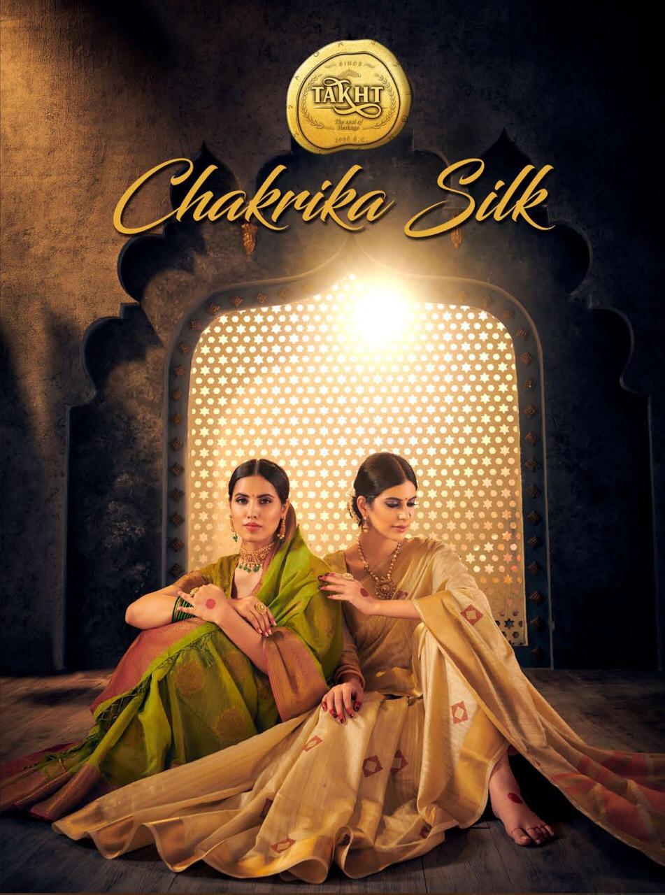 Takht Chakrika Silk 101-111 Series Heavy Designer Silk Party...