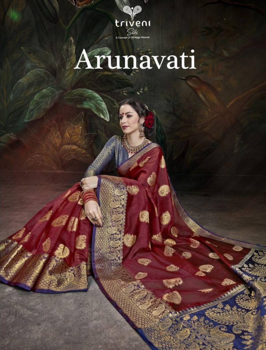 Triveni Arunavati Designer Kota Silk Sarees Collection At Wh...