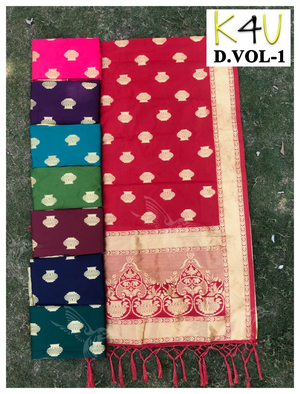 K4u Designer Banarasi Dupatta Collection At Wholesale Rate