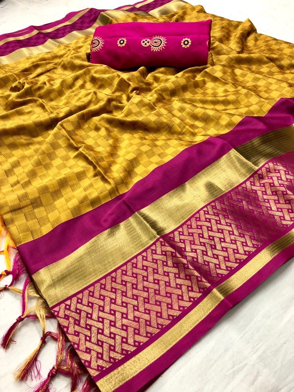 Panihari Silk Designer Cotton Silk Sarees Collection At Whol...
