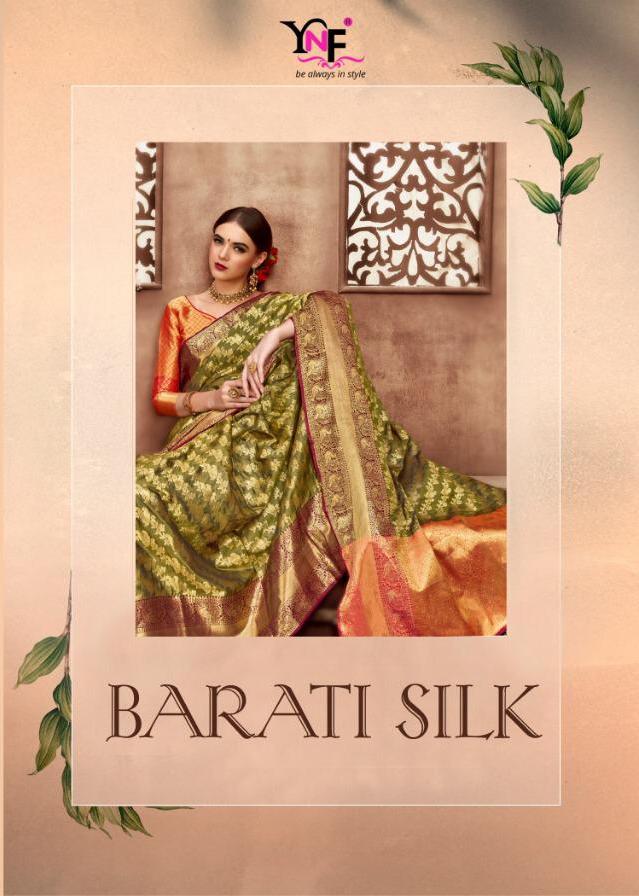 Ynf Barati Silk Designer Kanjivaram Silk Traditional Sarees ...
