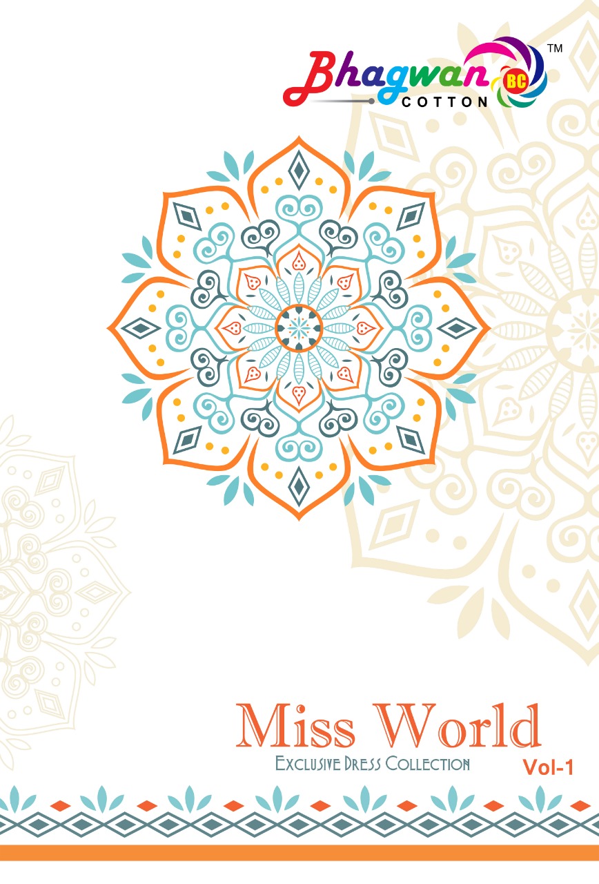 Bhagwan Miss World Vol 1 Bundle Of 15 Printed Cotton Dress M...