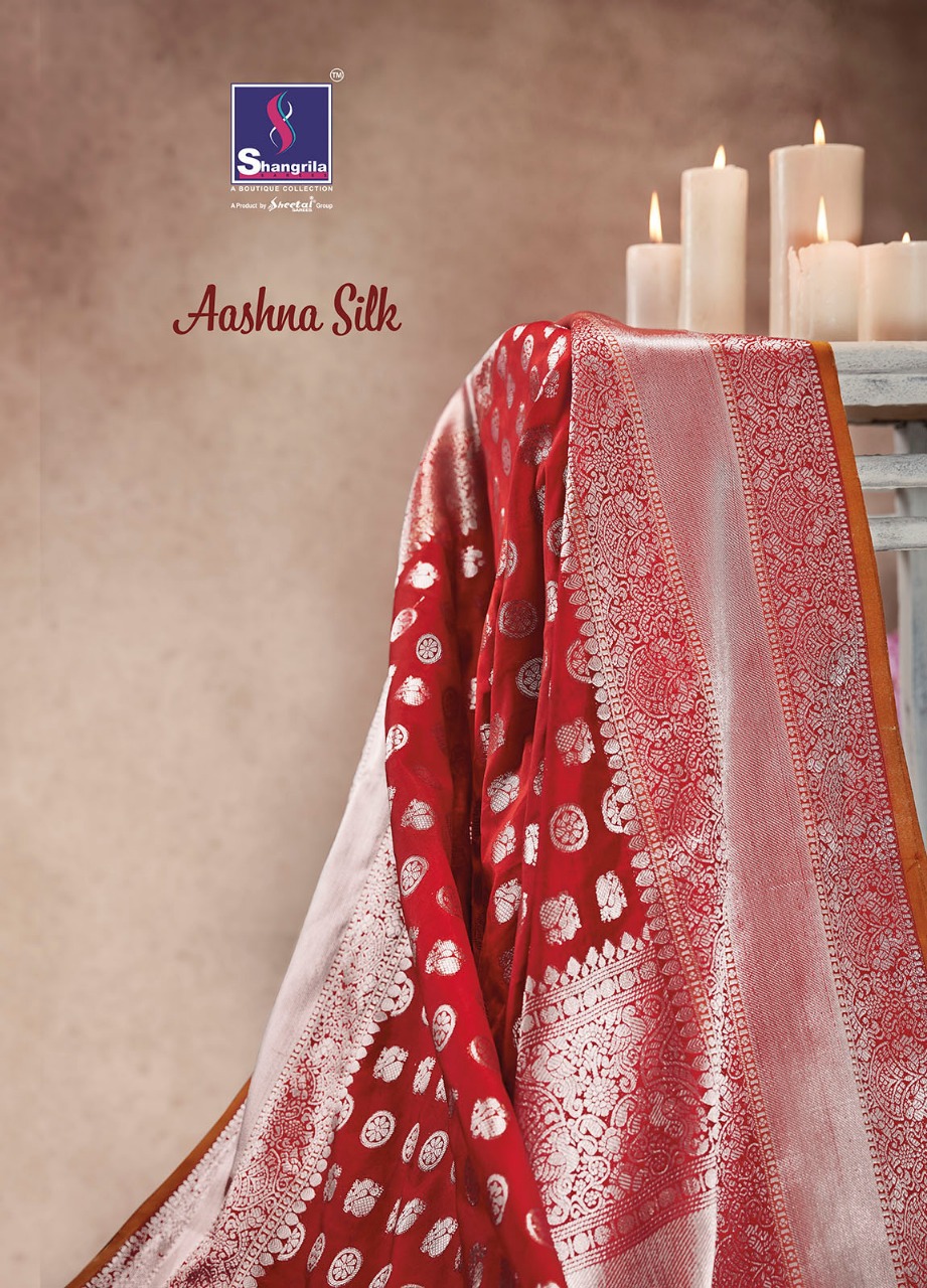 Shangrila Sarees Aashna Silk Designer Silk Sarees Collection...