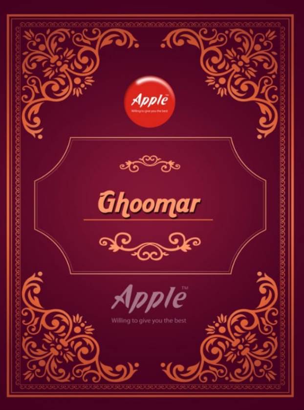 Apple Ghoomar Designer Silk Sarees Collection At Wholesale R...