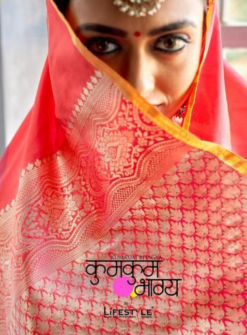 Lifestyle Sarees Kumkum Bhagya Designer Silk Sarees Collecti...