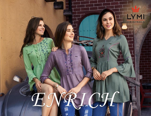Kessi Fabrics Lymi Enrich Designer Viscose Moss With Embroid...