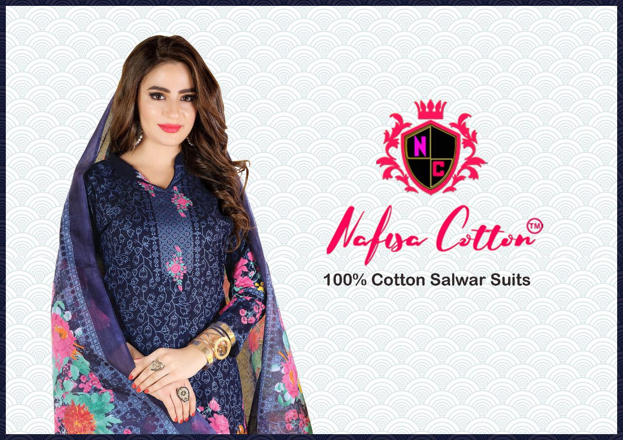 Nafisa Cotton Zara Karachi Vol 3 Printed Cotton Dress Materi...