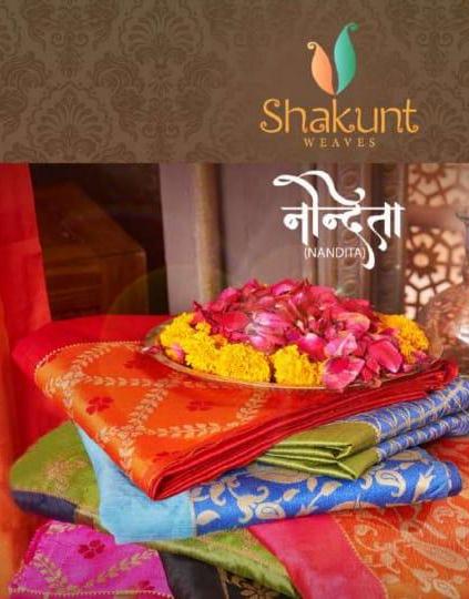 Shakunt Weaves Nandita Designer Weaving Silk Sarees Collecti...