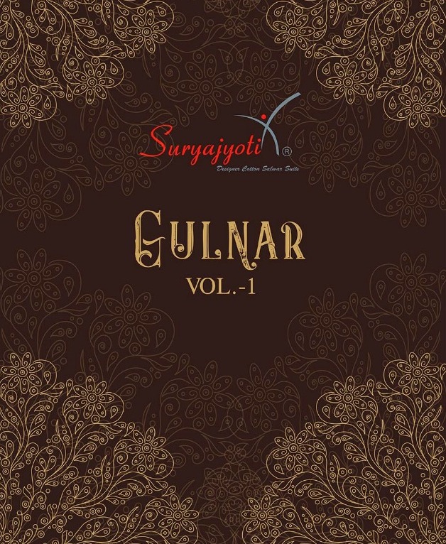 Suryajyoti Gulnar Vol 1 Printed Rayon Dress Material At Whol...