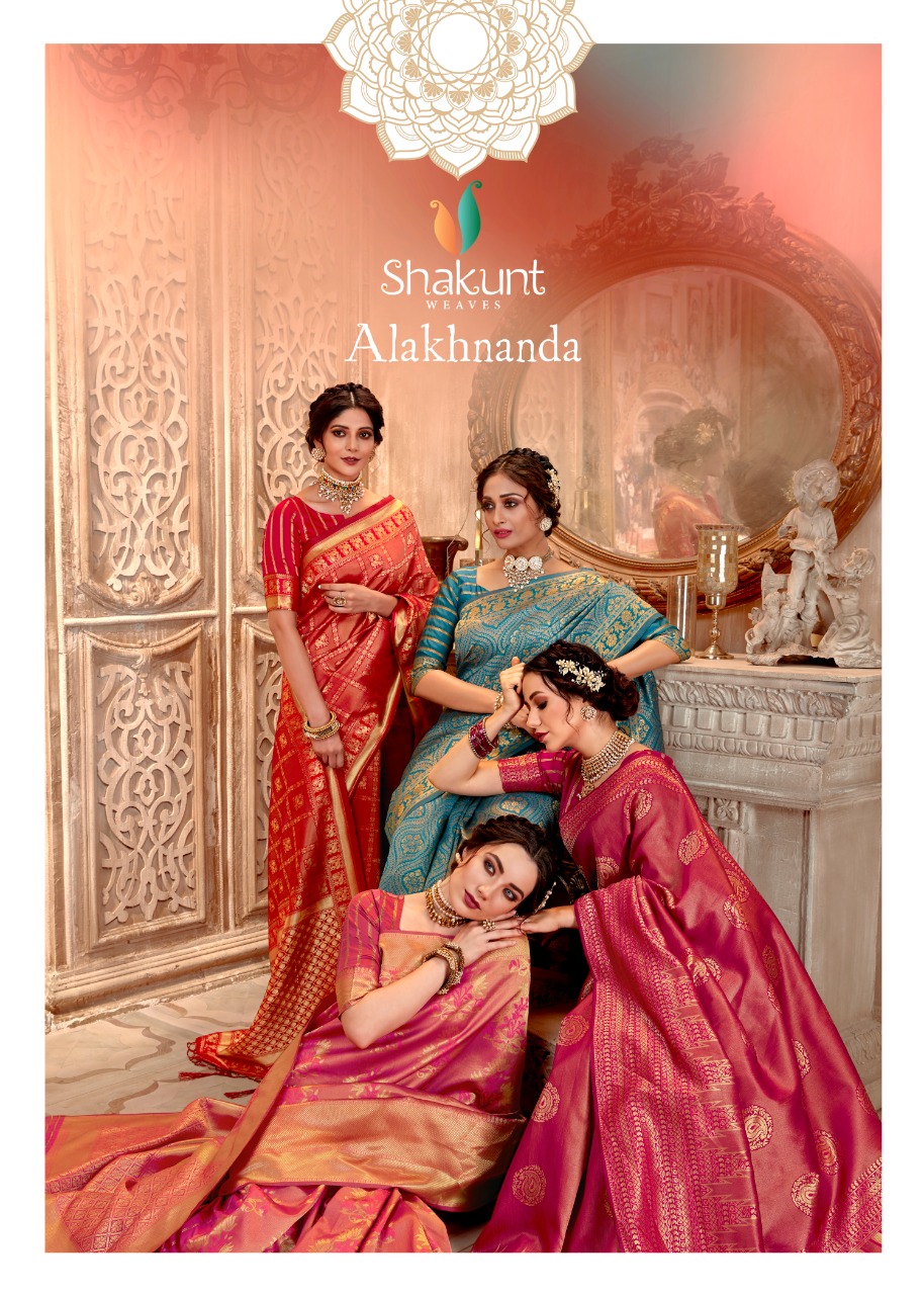 Shakunt Weaves Alakhnanda Designer Silk Sarees Collection At...