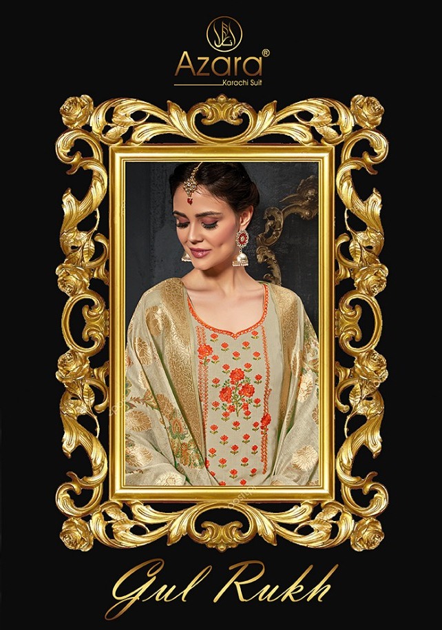 Radhika Fashion Azara Gul Rukh Designer Pure Cotton With Sel...