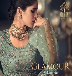 Mohini Fashion Glamour Vol 66 Heavy Net With Handwork Anarka...