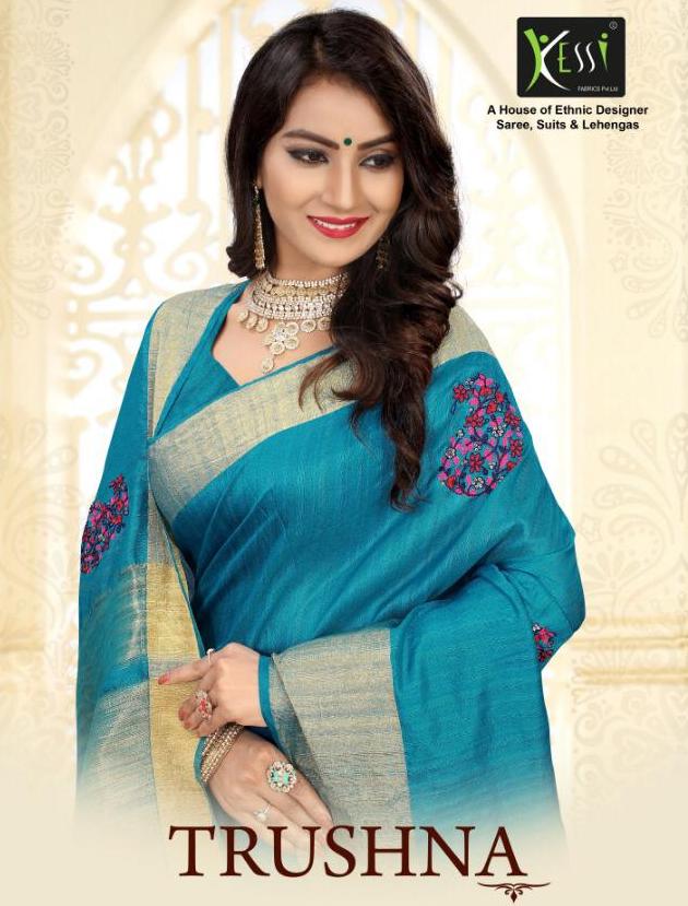 Kessi Fabrics Trushna Weaving Silk Sarees Collection At Whol...