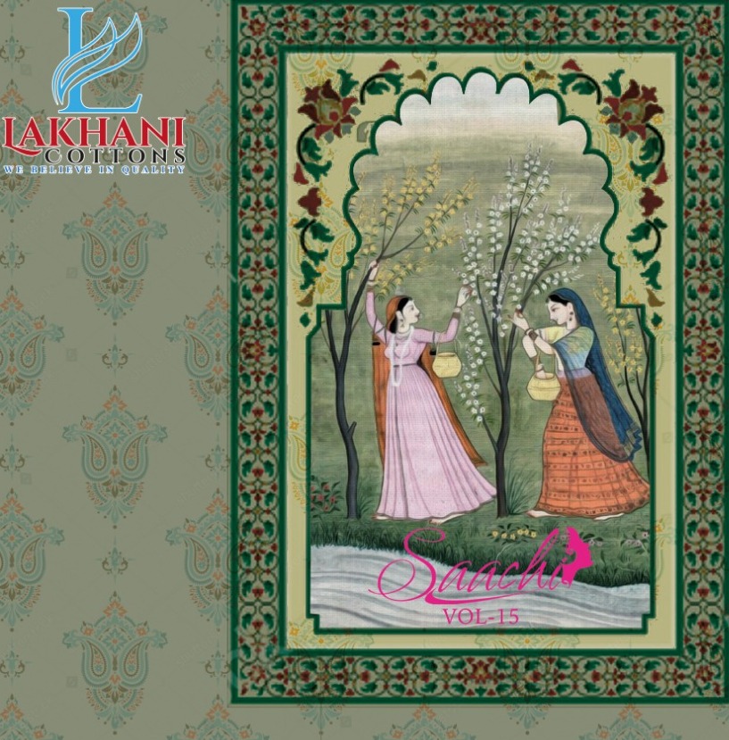 Lakhani Cotton Saachi Vol 15 Cotton Printed Summer Dress Mat...