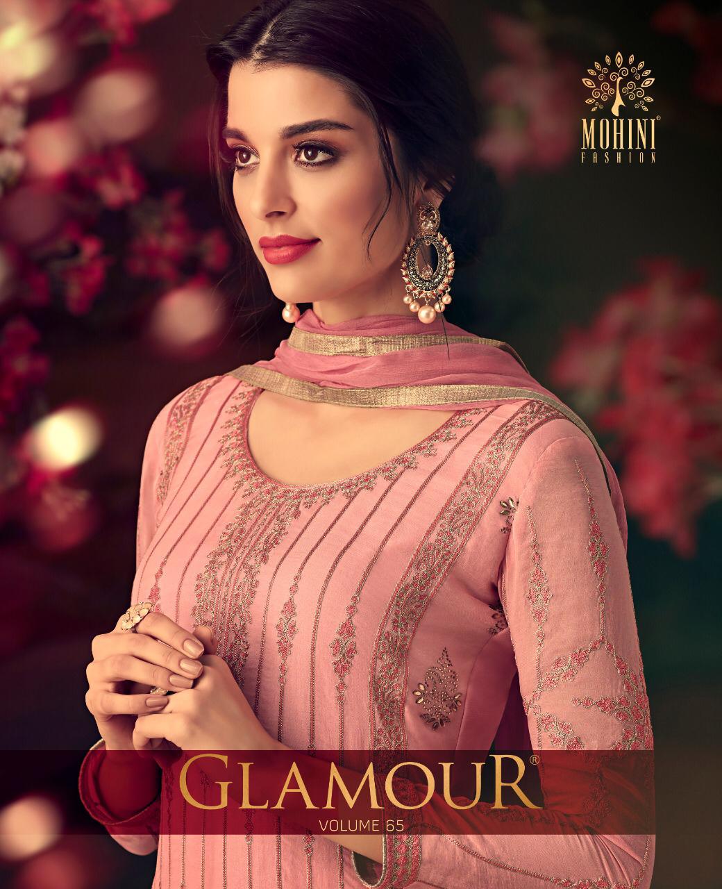 Mohini Fashion Glamour Vol 65 Heavy Embroidered Georgette Dr...