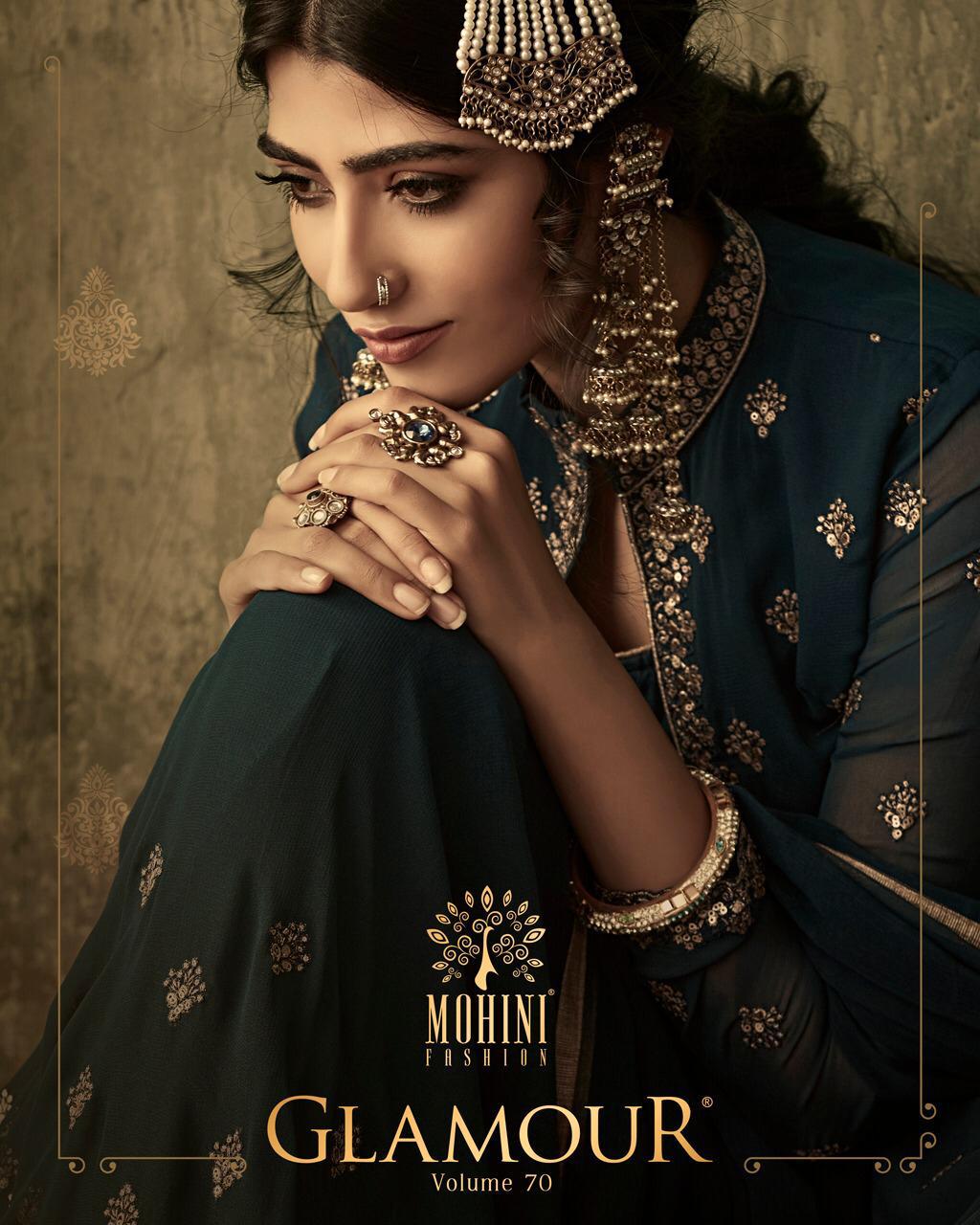 Mohini Fashion Glamour Vol 70 Georgette With Heavy Embroider...