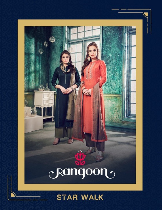 Kessi Fabrics Rangoon Star Walk Printed Rayon Readymade Tops...