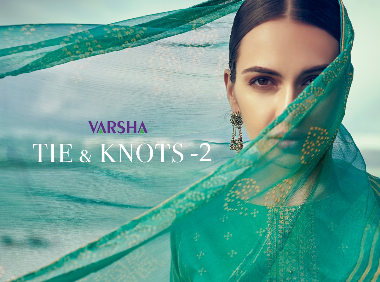 Varsha Fashions Tie & Knots Vol 2 Cotton Bandhani Printed Wi...