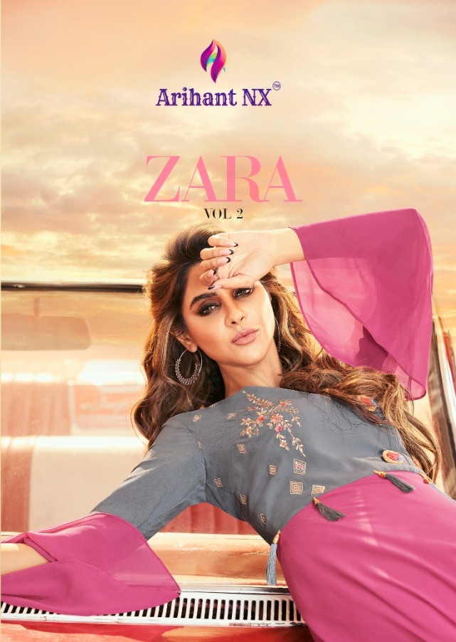 Arihant Nx Zara Vol 2 Georgette With Work Designer Readymade...