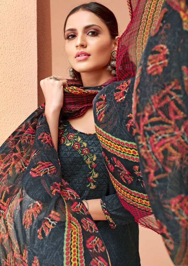 Alok Suits Patiyala Beauty Printed Pure Cambric Cotton With ...