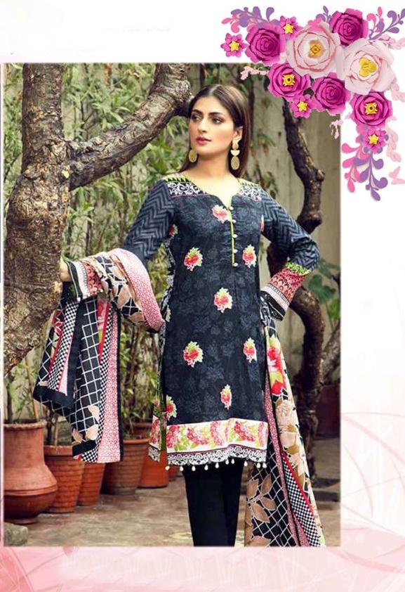 Noor Karachi Vol 9 Printed Pure Cotton Dress Material Collec...