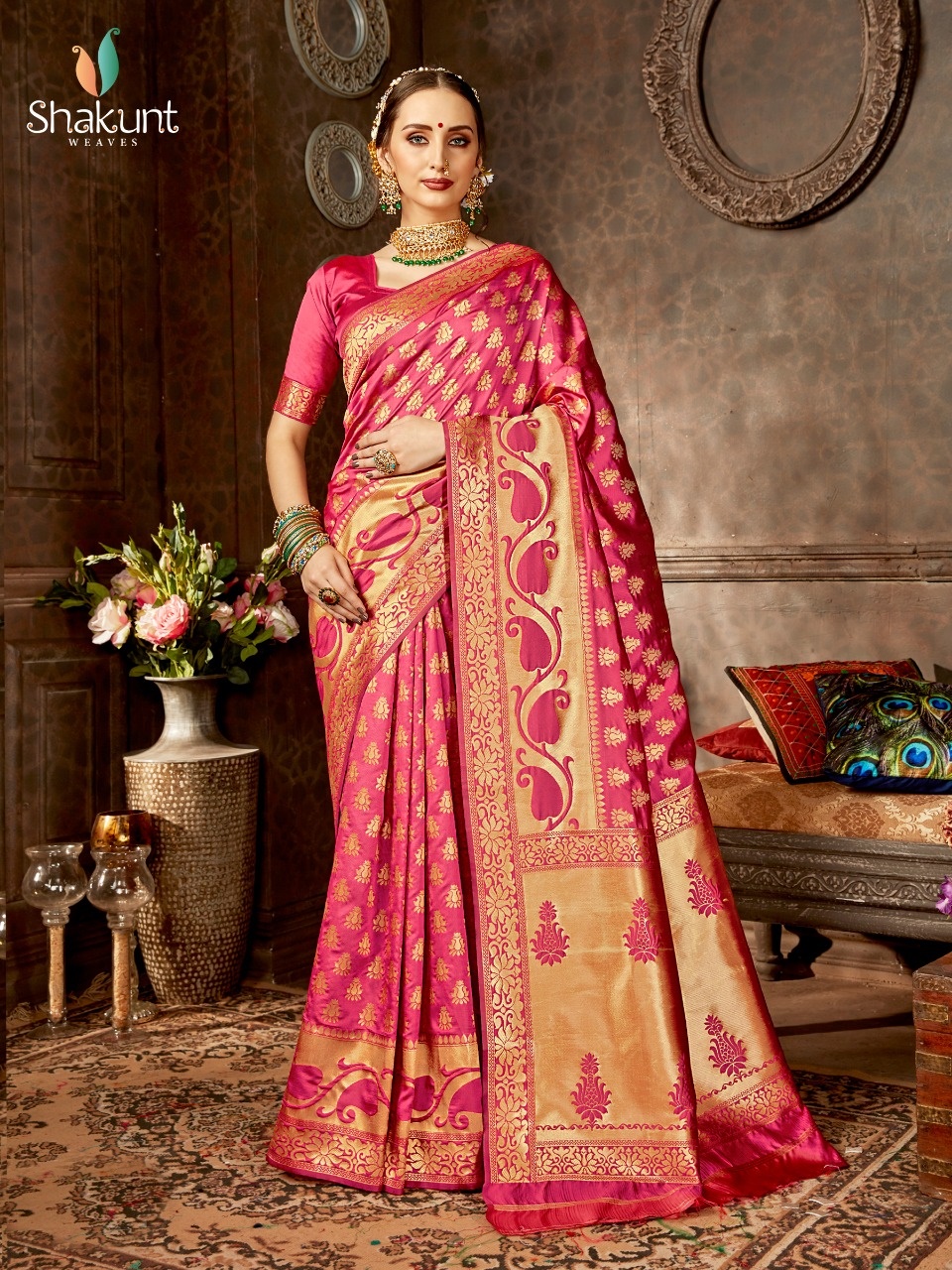 Shakunt Weaves Koshika Designer Silk Sarees Collection At Wh...