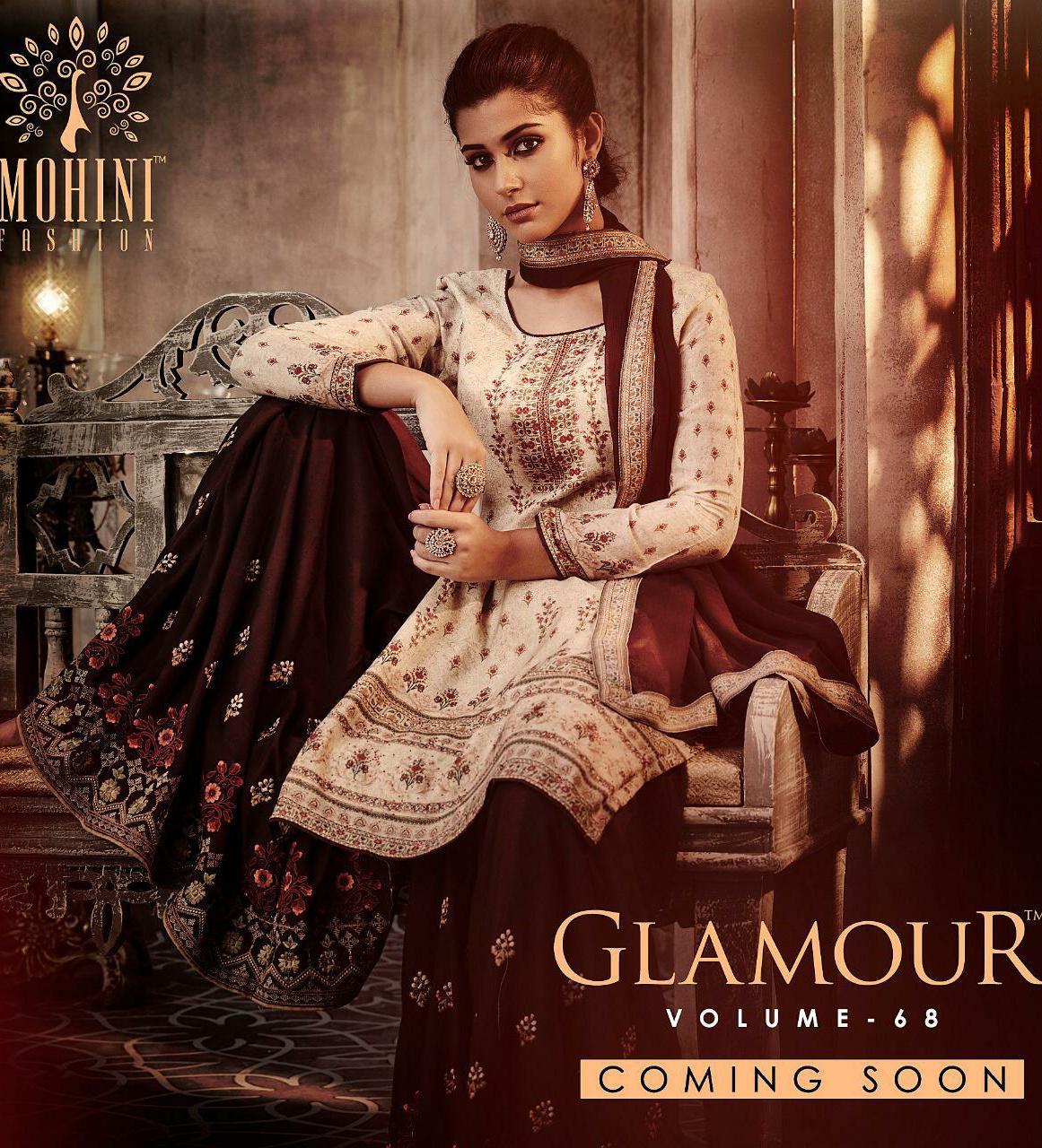 Mohini Fashion Glamour Vol 68 Digital Printed Pure Viscose M...