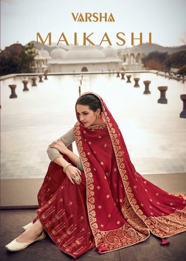 Varsha Fashion Maikashi Digital Printed Modal Satin With Wor...