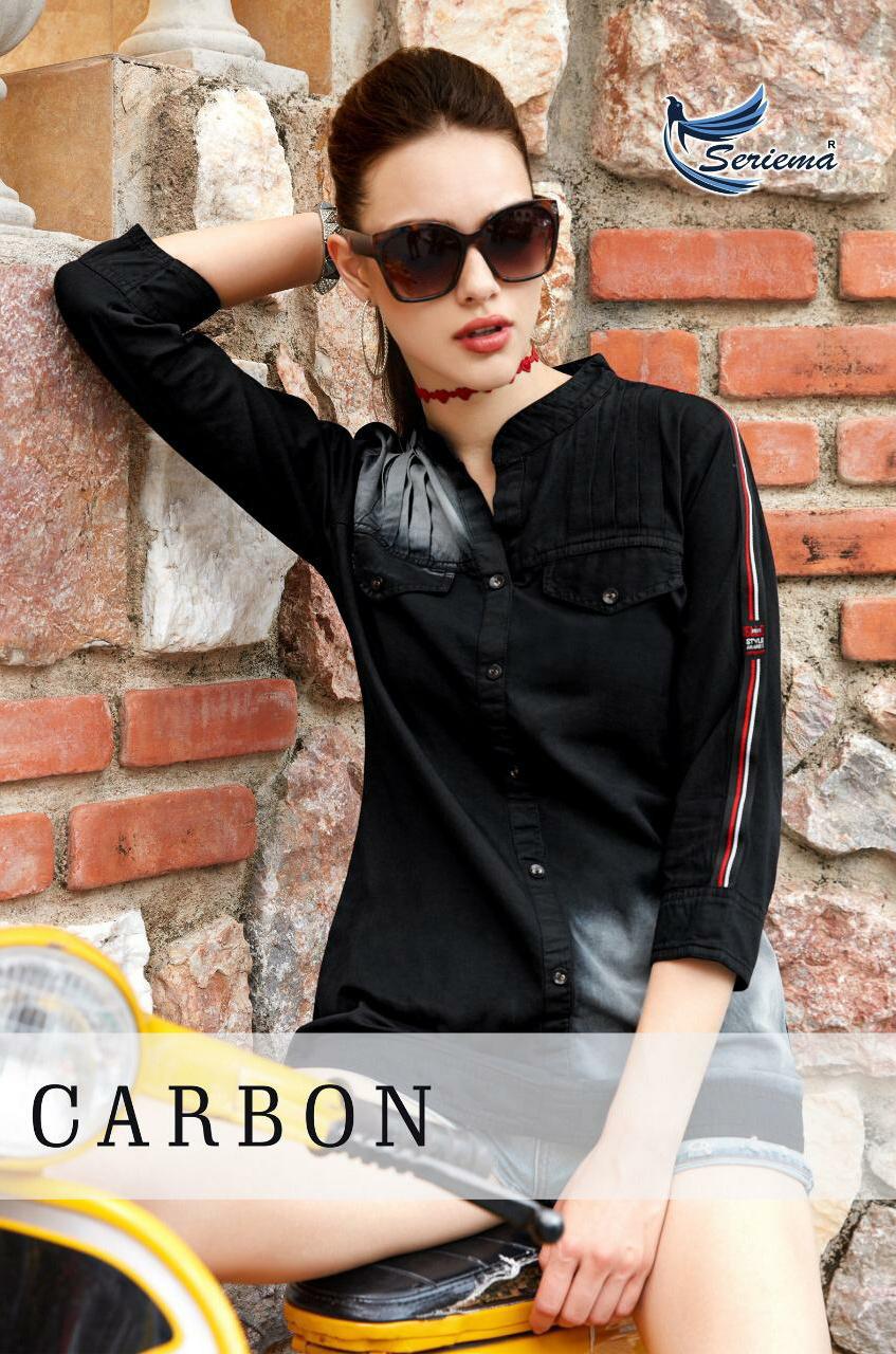 Seriema Carbon Cotton Denim Stylish Readymade Western Short ...