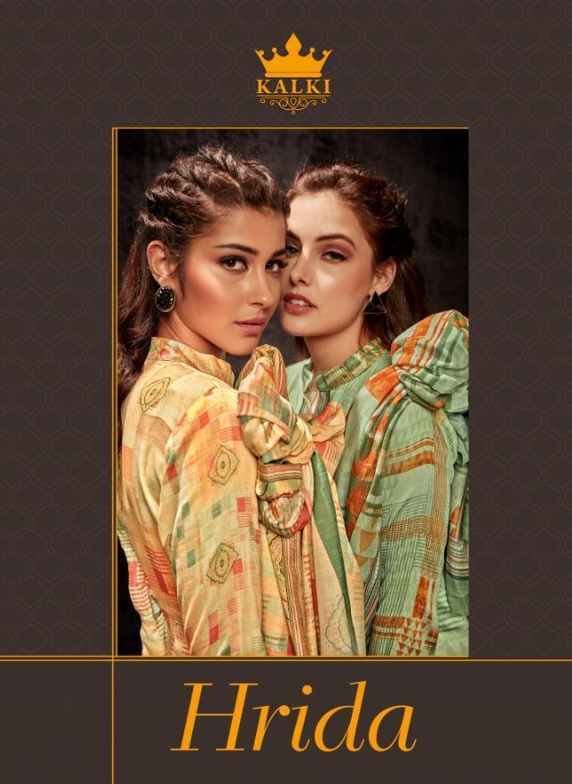 Kalki Fashion Hrida Digital Printed Jam Silk Dress Material ...