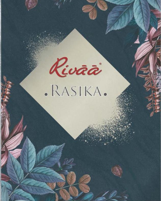 Rivaa Exports Rasika Designer Digital Printed Embroidered Pu...