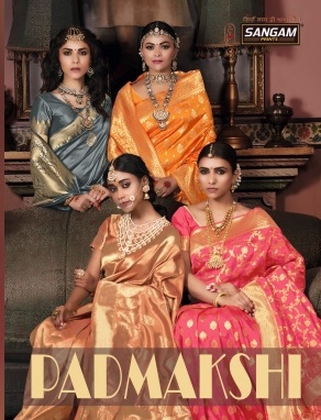 Sangam Prints Padmakshi Vol 3 Designer Silk Sarees Collectio...