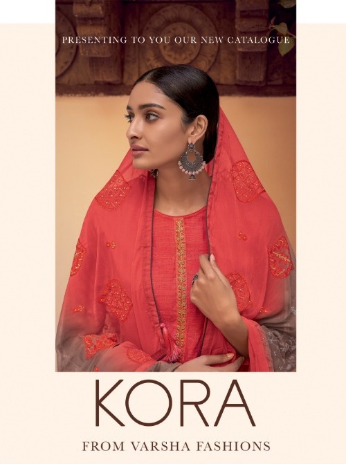 Varsha Fashion Kora Digital Printed Modal Satin With Handwor...