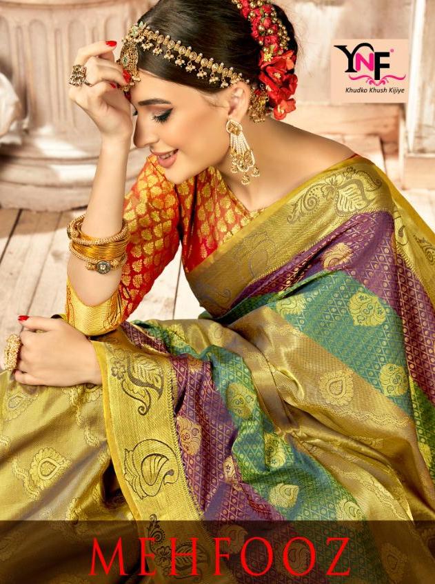 Ynf Mehfooz Designer Silk Traditional Sarees Collection At W...