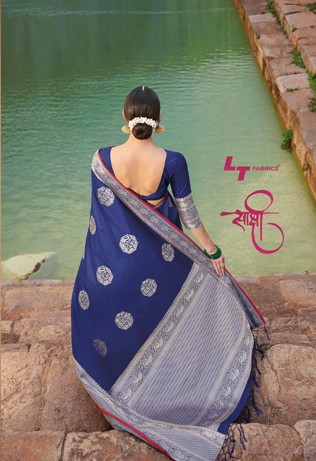 Lt Fabrics Sakshi Designer Weaving Silk Sarees Collection At...