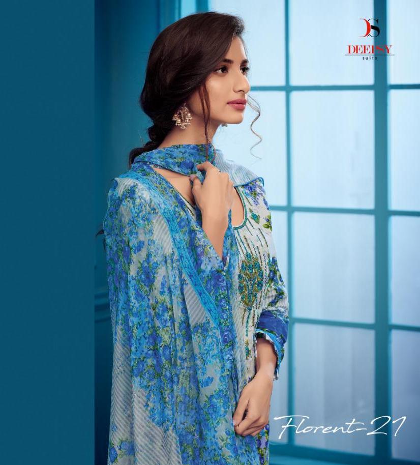 Deepsy Suits Florent Vol 21 Designer Pure Cotton Print With ...